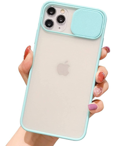 Funda/carcasa De iPhone 11 Con Protector Para La Cámara Verd