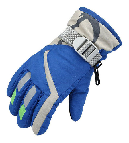 Guantes De Esquí Snow Snowboard De Manga Larga Para Niños, N