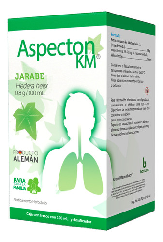 Aspecton Km - Jarabe Hedera Helix