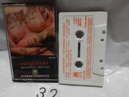 Estampado Indeleble, Supertramp - Cassette