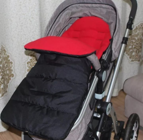 Imagen 2 de 4 de Saco Para Coche Bebé Impermeable Forro Polar Térmico