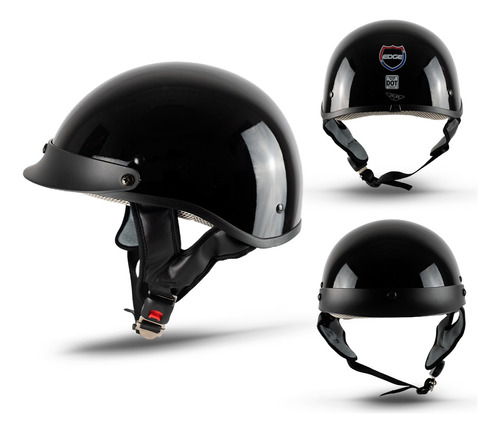 Casco De Moto Edge Diseño Cachucha Certificado Dot Pulsar