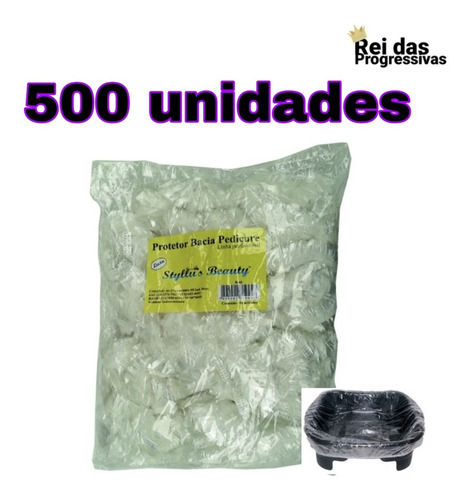 Protetor Bacia Pedicure Descartável 500unid.+ Manicure 500un