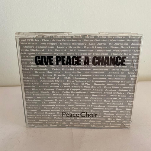 Peace Choir  Give Peace A Chance Cd Uk [usado]