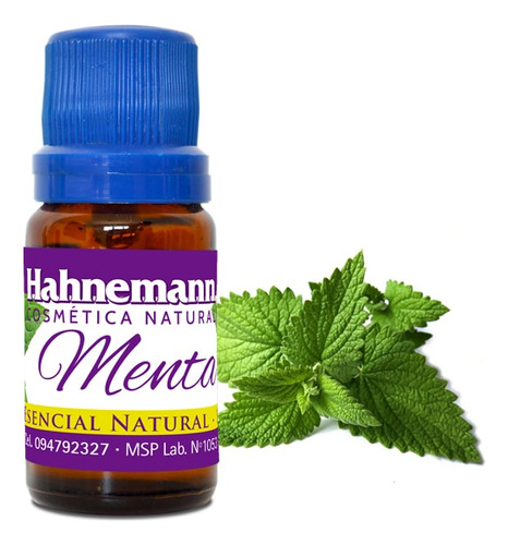 Aceite Esencial De Menta Hahnemann® X 10 Ml