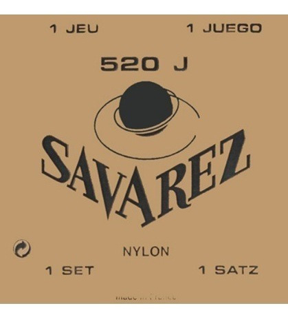 Encordado Savarez 520j Tension Alta Guitarra Criolla Francia