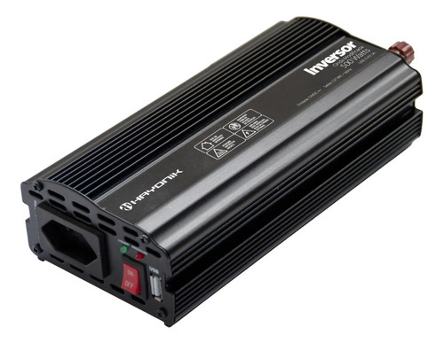 Inversor De Tensão 500w 12v/127v Onda Modificada Hayonik