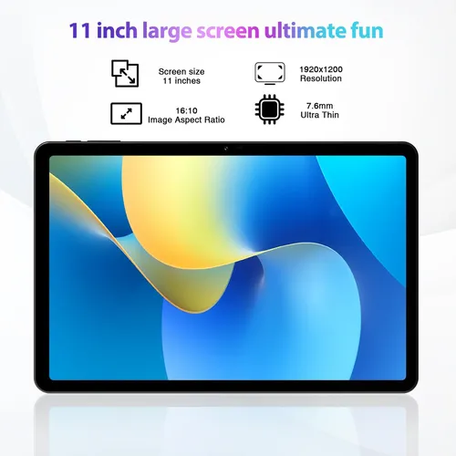 Doogee T30s - Tablet Android 14 De 2.4k De 11 Pulgadas, Tablet De Juegos Octa-core Con Expansión De 16 Gb+256 Gb 1 Tb, 8580 Mah, Cámara De 13 Mp+8 Mp, Wifi 5g, Bt5.0, Gps, Tablet Con Teclado, Mouse