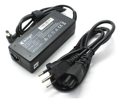 Fonte Carregador Notebook Pa-1650-86 19v 3.42a 65w 5.5x1.7mm