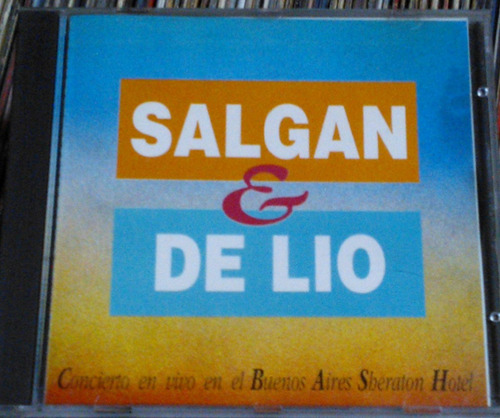 Salgan & De Lio Concierto En Vivo Sheraton Cd Excelente