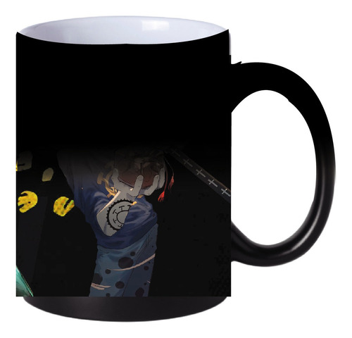 Taza Magica Trafalgar D Law One Piece 