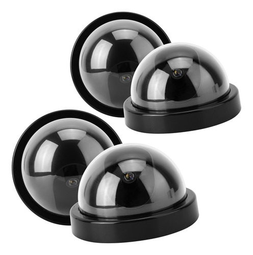 Cámara De Simulación De Domo 4pcs Cctv Camera De Seguridad F