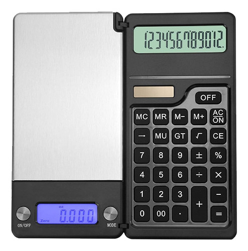 Báscula Electrónica Portátil De Precisión Con Calculadora So