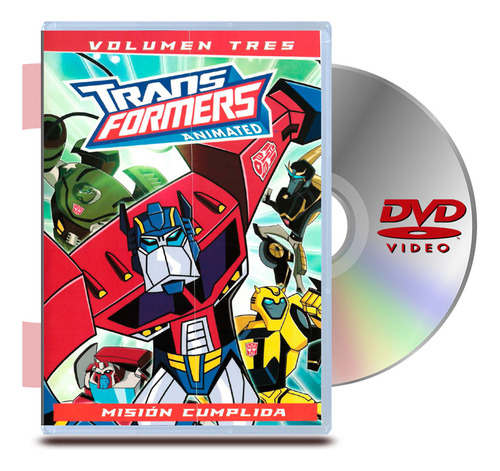 Dvd Transformers Animado: Vol 3