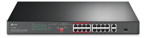 16 Port 10/100mbps + 2 Port Gigabit Switch /v
