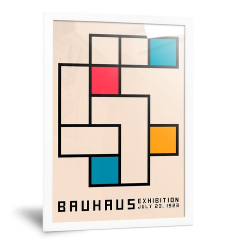 Cuadros Bauhaus Abstractos Geometricos Decorativos 35x50cm