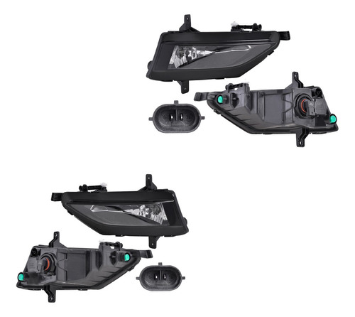 Set 2 Faros Niebla Depo Volkswagen Jetta 2019