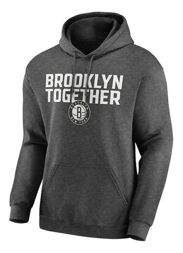 Sudadera Basketball Nets Brooklyn Together Logo Team 