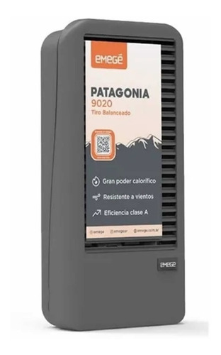 Calefactor Emege 2019 Patagonia 9019 Tb 1900 Kcal Estufa