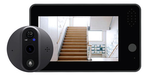 Timbre Visual Para Mirilla Video Tuya Doorbell Pir Doorbell