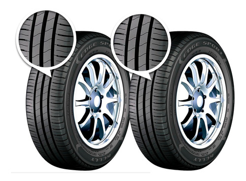 Paquete 2 Llantas Chevrolet Chevy 2009 185/60r14 82 H Kelly