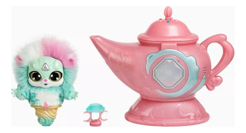 Magic Mixies Lámpara Rosa De Genio Peluche Interactivo Sonid