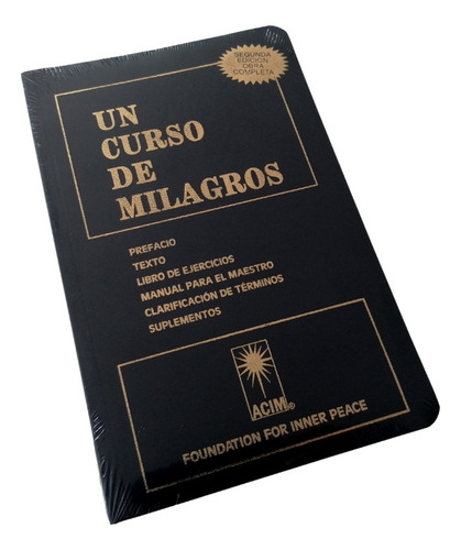 Libro: Un Curso De Milagros, 2da Edición, Original Sellado!!