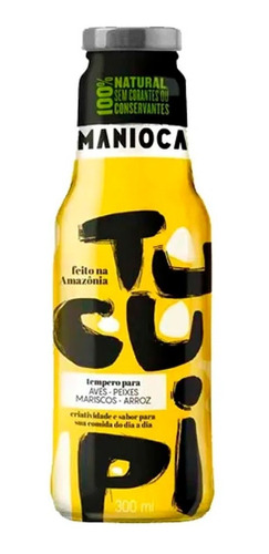 Imagem 1 de 6 de Tucupi Amarelo 300ml 100% Natural Sem Glúten E Vegano