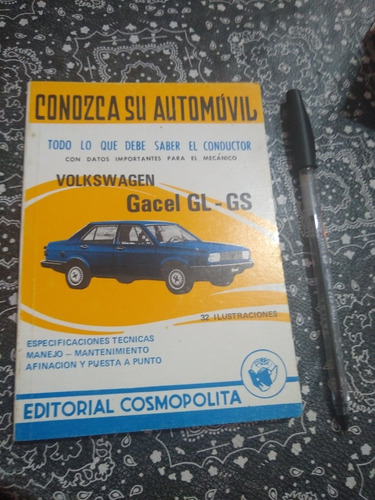 Volkswagen Gacel Gl Gs Manual De Uso Y Mantenimiento