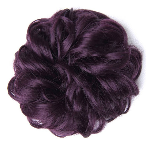 Bestlee - Pelo Sinttico Para Mujer, Color Morado Oscuro