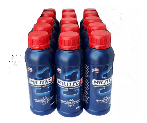 3un. Militec-1 Condicionador De Metais200ml-original
