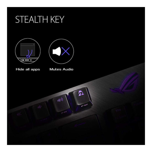 Teclado Para Juegos Asus Rog Strix Scope Tkl Cherry Mx Brown