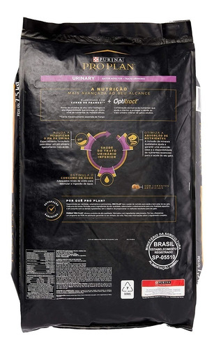 Imagen 2 de 2 de Purina Pro Plan OptiTract Urinary Gato Adulto - Pollo/Arroz - 3 kg - Bolsa - Seca