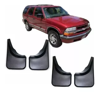 Loderas Camioneta S10 Blazer 94/2004 Guardafangos 4 Piezas