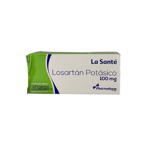Losartan Potasico 100 Mg Elter X 30 Tab