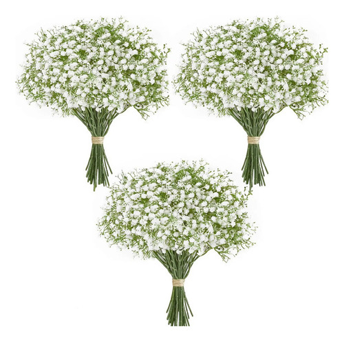 30pcs Flores Artificiales De Gypsophila, Fiesta De Bodas.