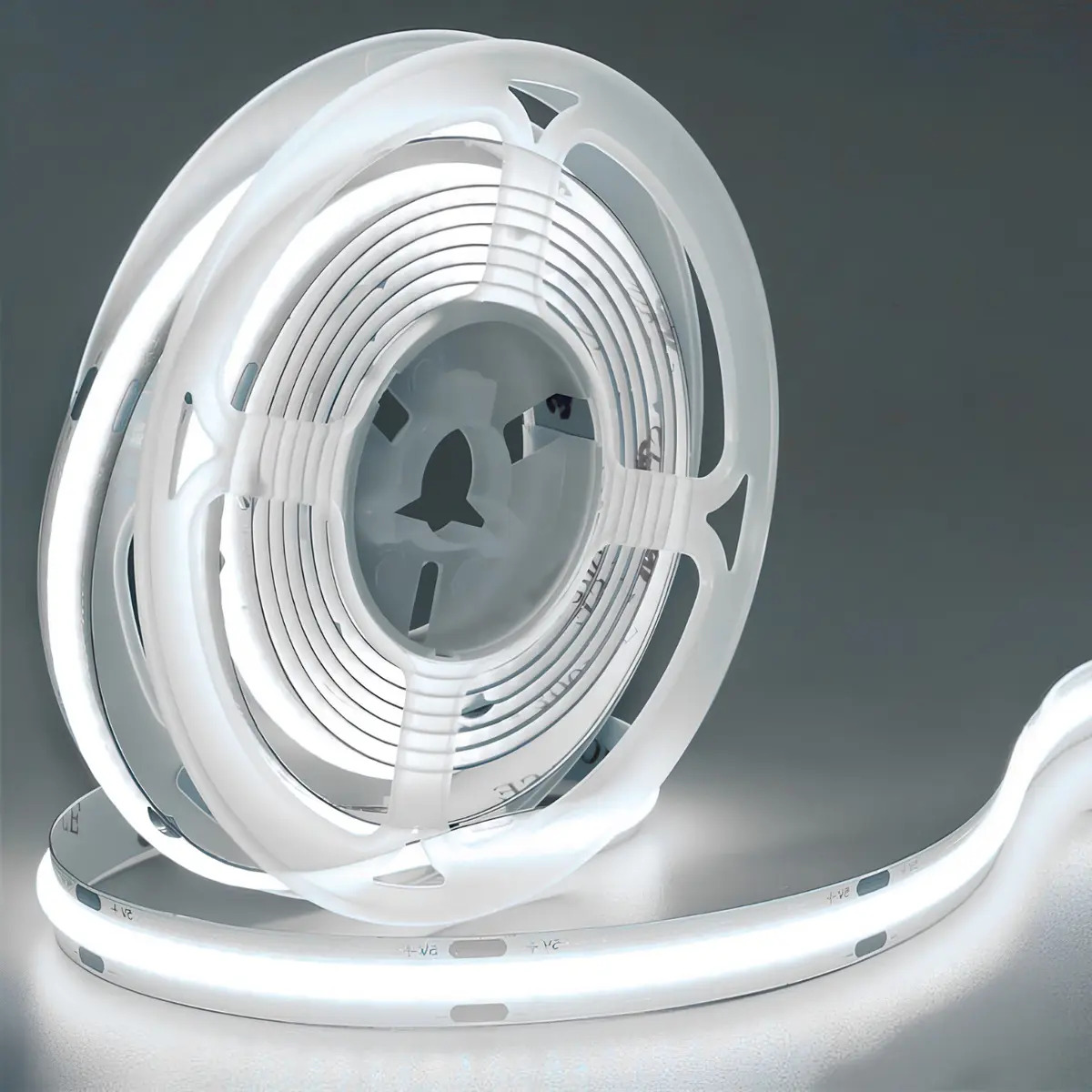 Fita Cob Super Led 5 Metros 360led/m Ip20 Alto Brilho Luz Branco-frio S/ Fonte