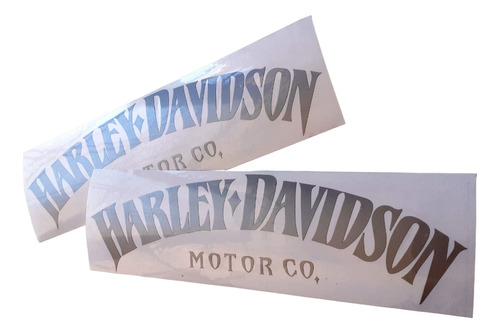 Calcomania Harley Davidson Motor Co. Tanque X 2. Sin Fondo