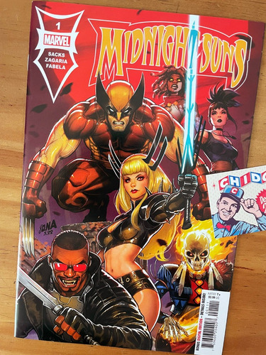 Comic - Midnight Suns #1 David Nakayama Wolverine Magik