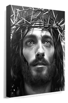 Comprar Cuadros Decorativos Modernos 90x60  Cms  Rostro De Jesus