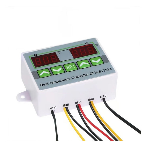 Termostato Digital Doble Zfx W3012 -50 A 110°c 220v 1500w