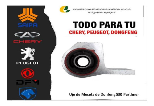 Buje Cuadrado Meseta Peugeot Partner Berlingo Dongfeng S30