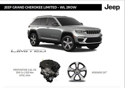 Jeep Grand Cherokee Limited 3.6l At8 Awd $