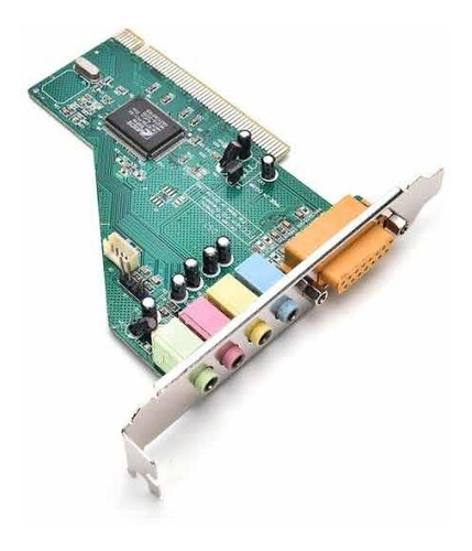 Imagem 1 de 1 de Placa De Som Pci 3d