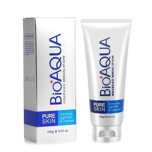 Bioaqua Pure Skin Removedor Limpiador De Acne Y Grasa 