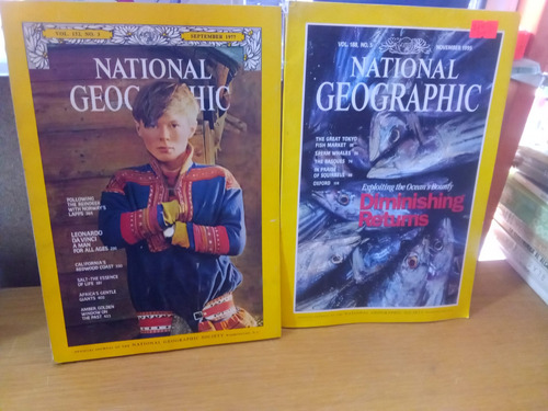 2 Revistas National Geographic Inglés 