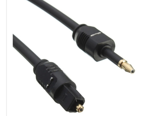 Cable Óptico Digit A Plug 3,5 Audio Full 1,5 Mt