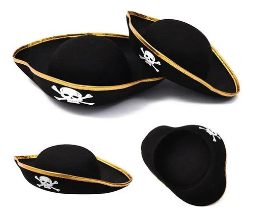 Sombreros De Pirata Fiesta Niño Gorro Disfraz Hallowen Niñas