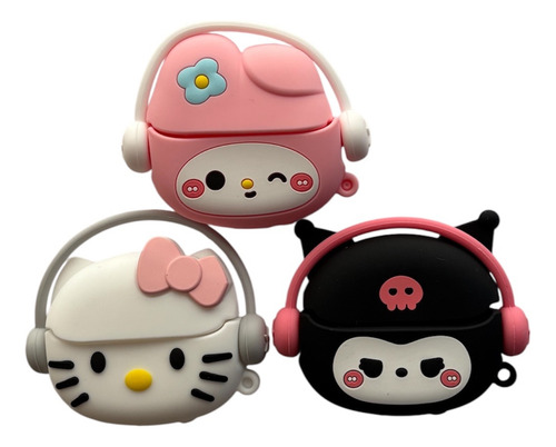 Funda Case Para Samsung Galaxy Buds 3 3 Pro Tierno Mujer Gatita