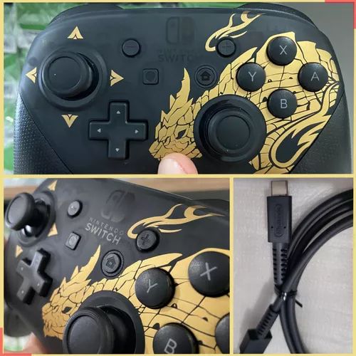 Comprar Mando Pro Controller Nintendo Switch Edición Especial Monster  Hunter Rise: Sunbreak Switch